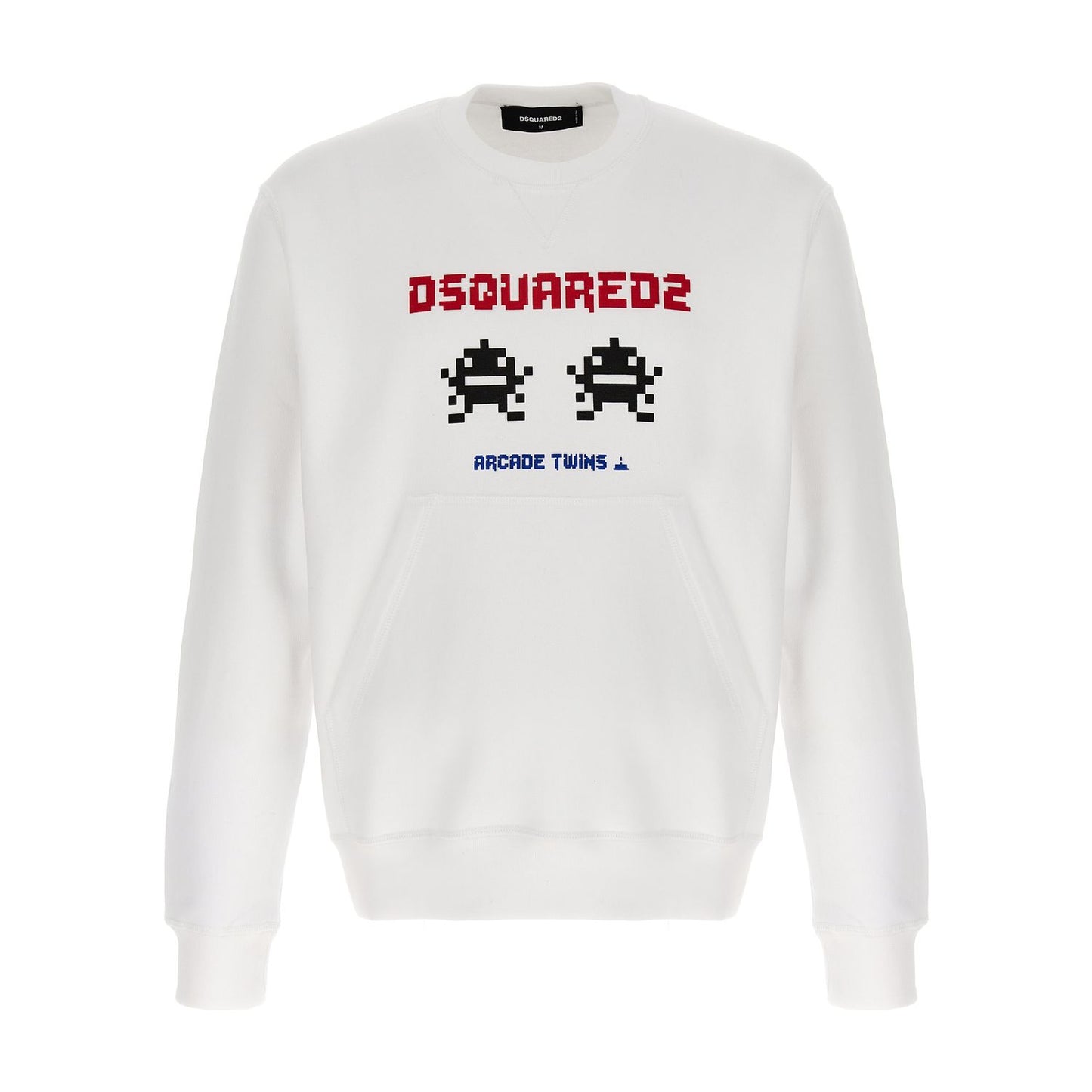 Dsquared² White Cotton Sweatshirt