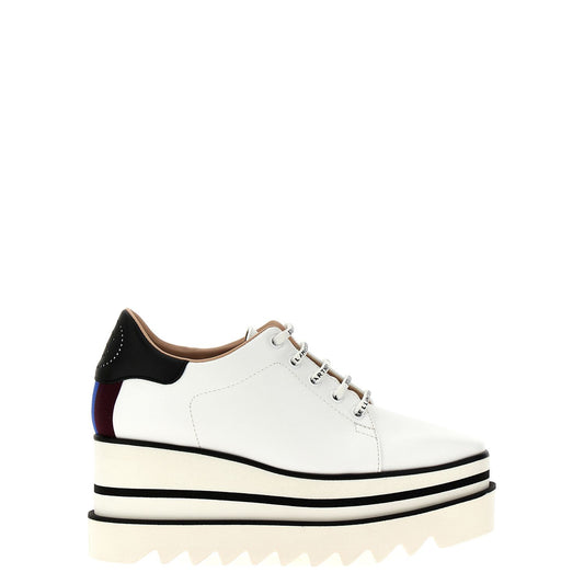 Stella McCartney Bicolor Polyethylene Wedge Sandals