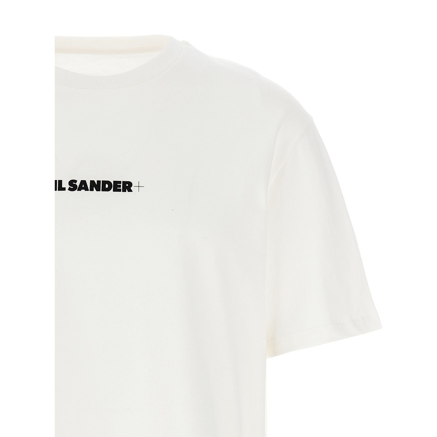 Jil Sander White Cotton T-Shirt