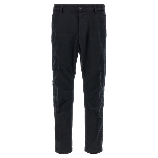 Dsquared² Black Cotton Chino Pants