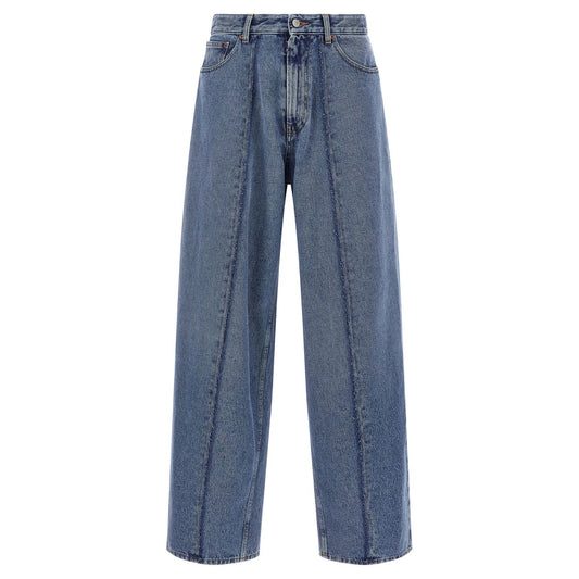 MM6 Maison Margiela Blue Cotton Jeans Denim