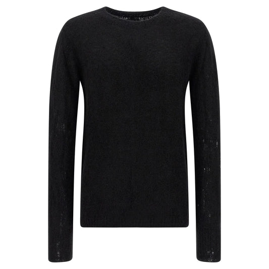 Thom Krom Black Wool Cardigan
