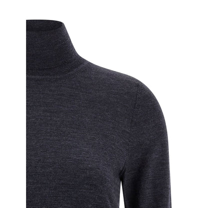 Maison Margiela Blue Wool Cardigan