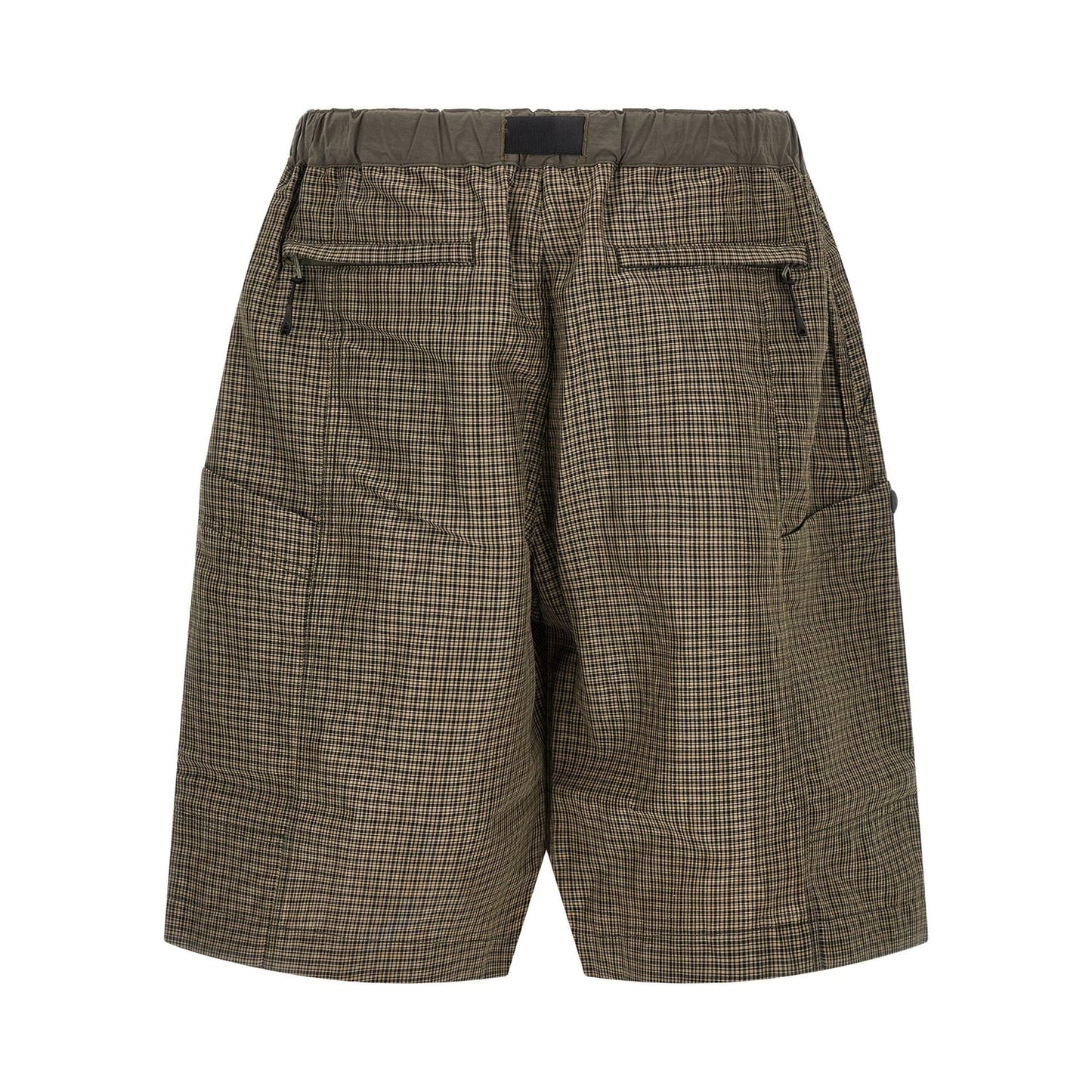 Comme Des Garçons Bicolor Linen Bermuda Shorts
