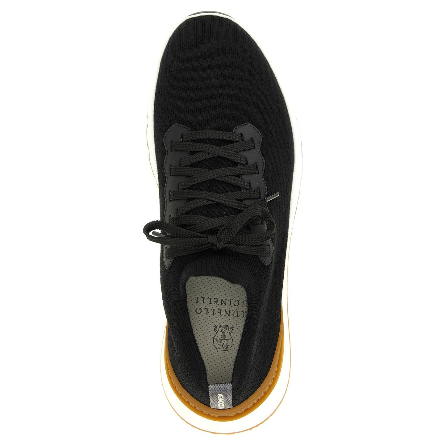 Brunello Cucinelli Black Polyethylene Athletic Sneakers