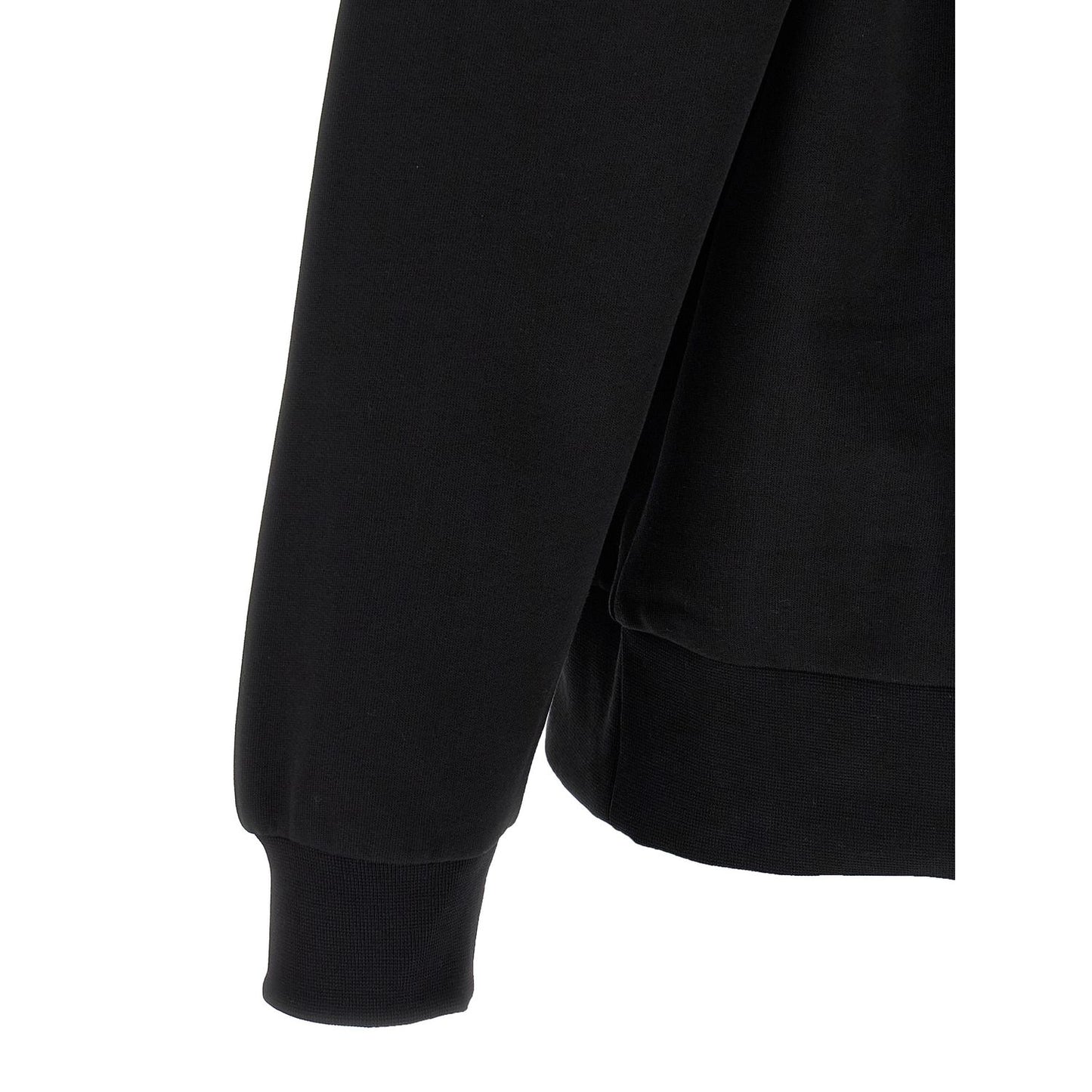 Lacoste Black Cotton Sweatshirt