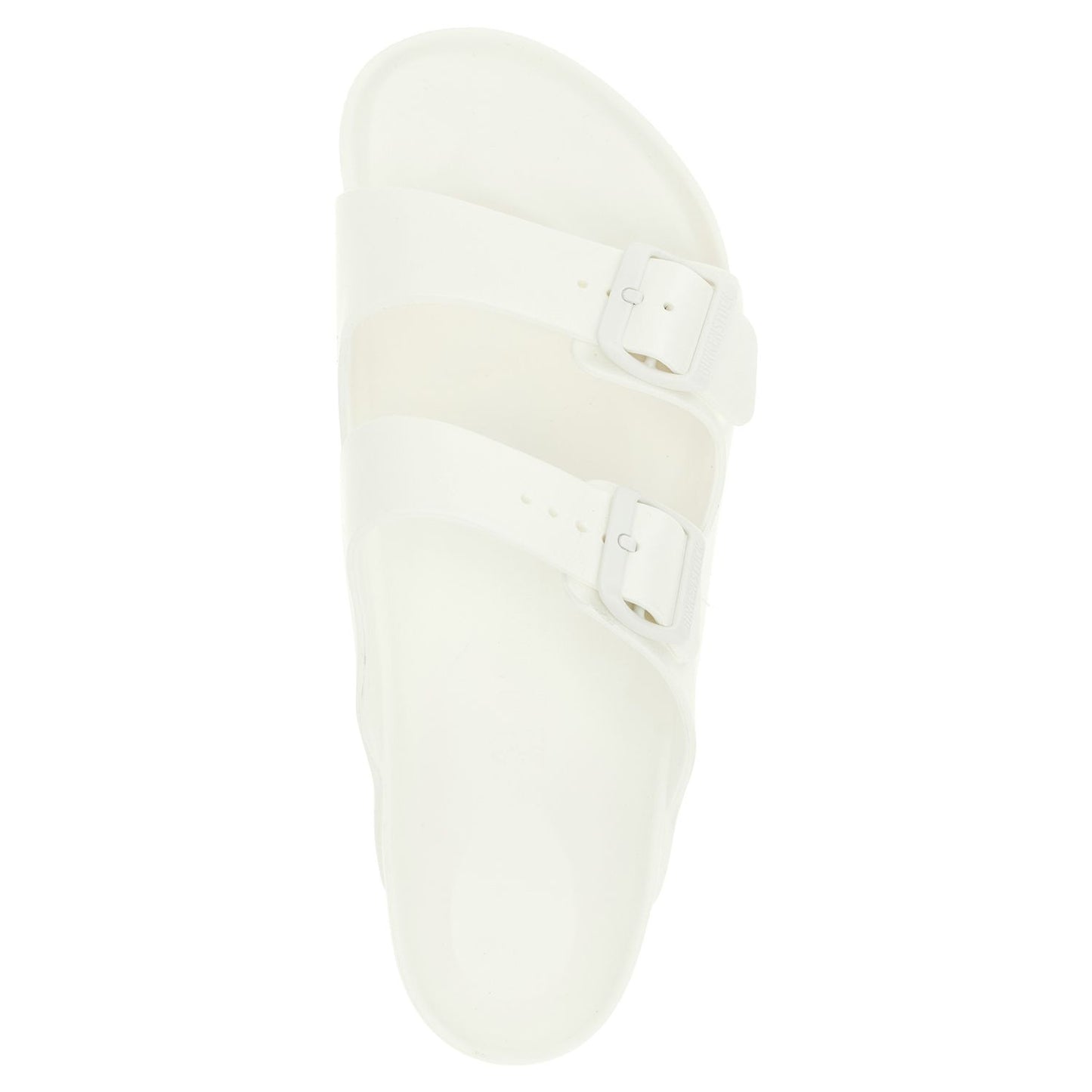 Birkenstock White Synthetic Slides