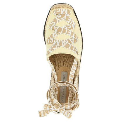 Stella McCartney Bicolor Polyethylene Wedge Sandals