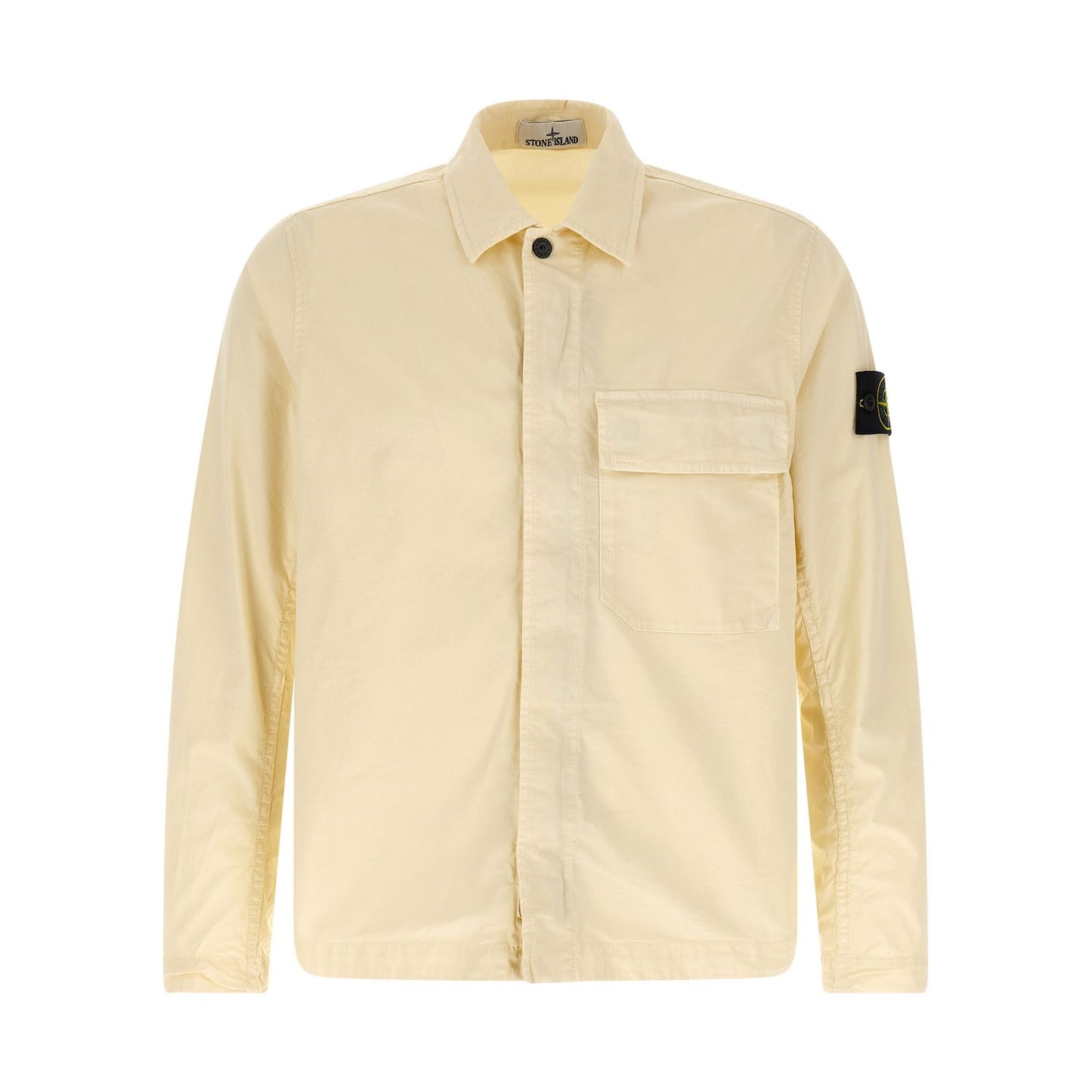 Stone Island Beige Cotton Blouse