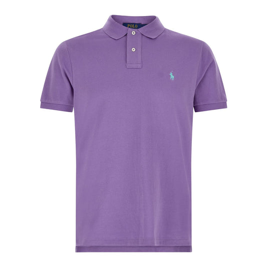 Polo Ralph Lauren Purple Cotton Polo Shirt