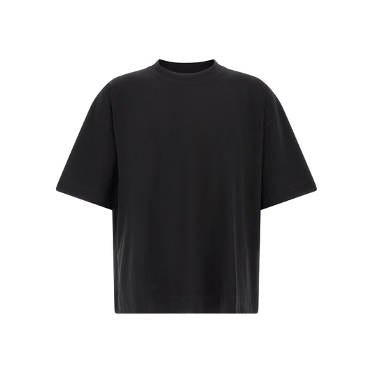 Dries Van Noten Black Cotton T-Shirt