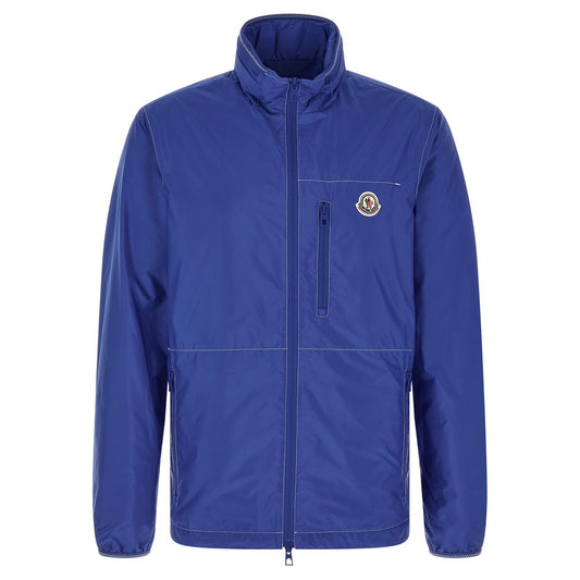 Moncler Blue Polyamide Shell Jacket