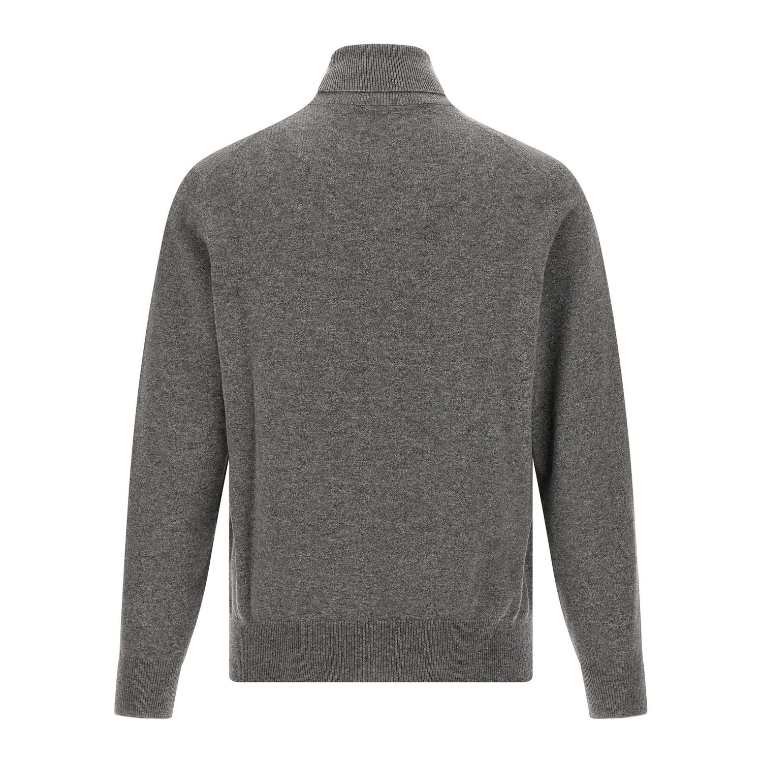 Brunello Cucinelli Gray Cashmere Cardigan