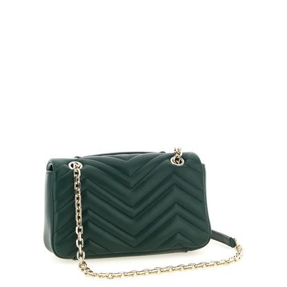 Gucci Bicolor Lamb Leather Shoulder Bag
