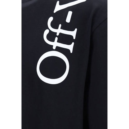 Off-White Black Cotton T-Shirt