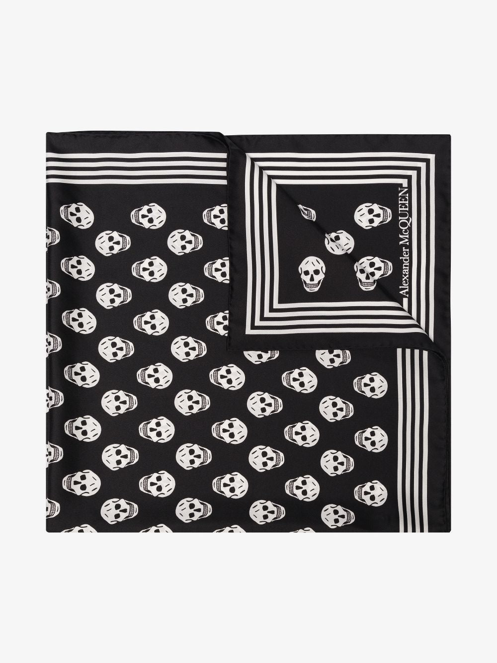 Alexander McQueen Scarfs Black Scarves Hats & Gloves Alexander Mcqueen