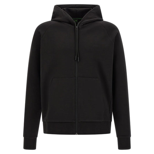 Hugo Boss Black Cotton Sweatshirt