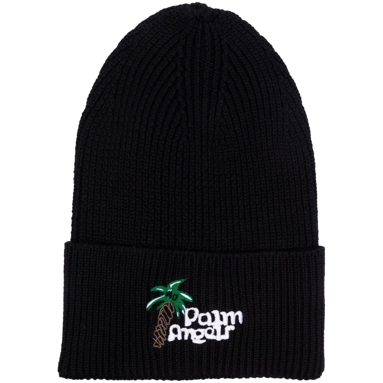 Palm Angels Hats Black Scarves Hats & Gloves Palm Angels