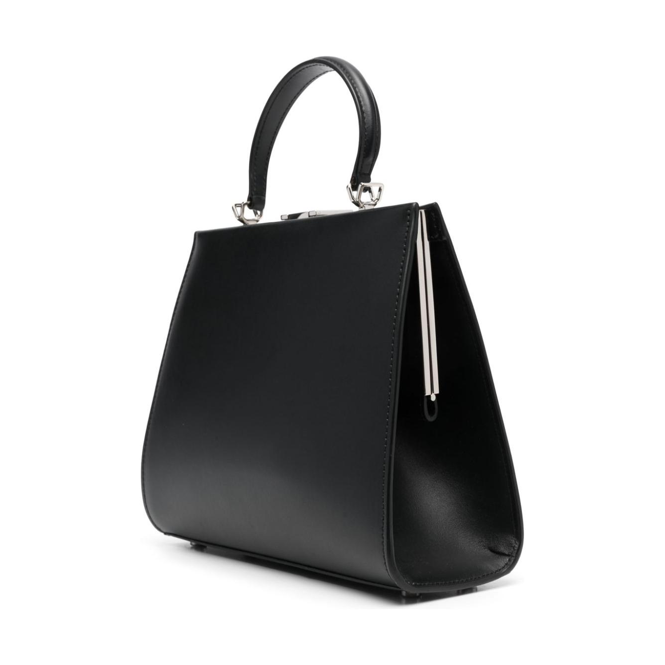 ARMARIUM logo-engraved leather tote Bag Black Handbag Armarium