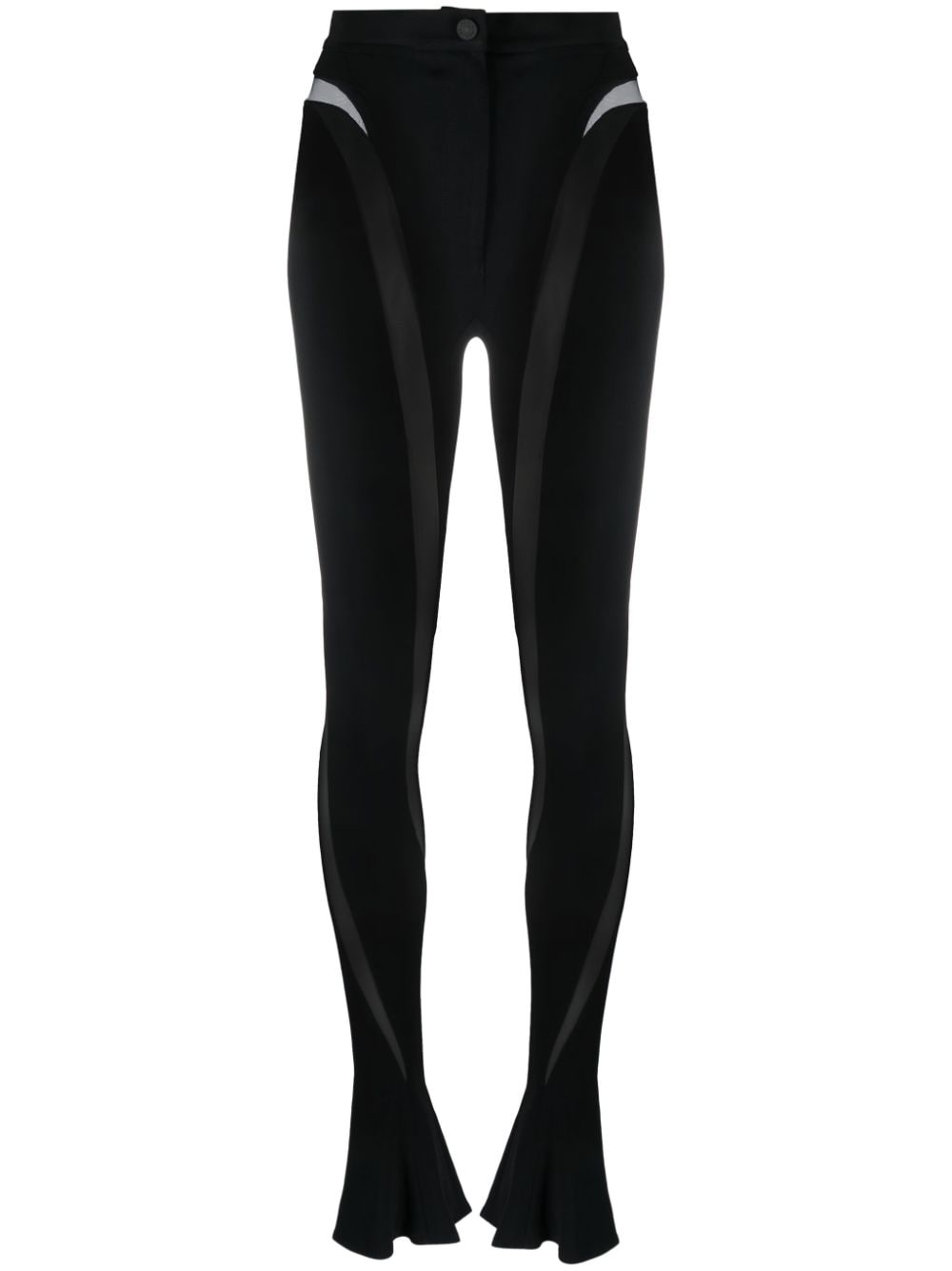 MUGLER Trousers Black Trousers Mugler