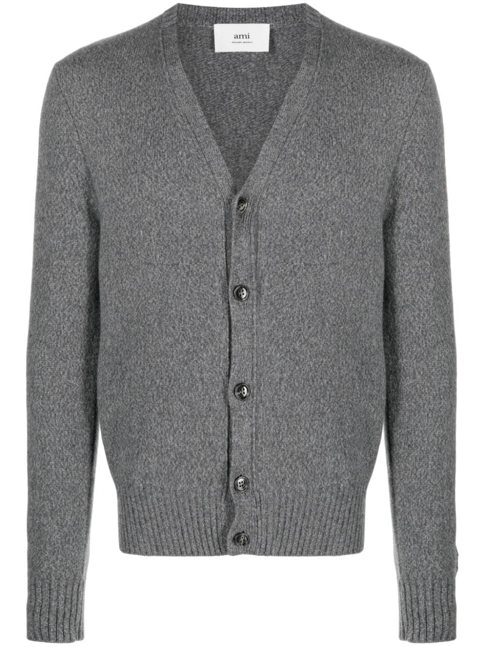 Ami Paris Sweaters Grey