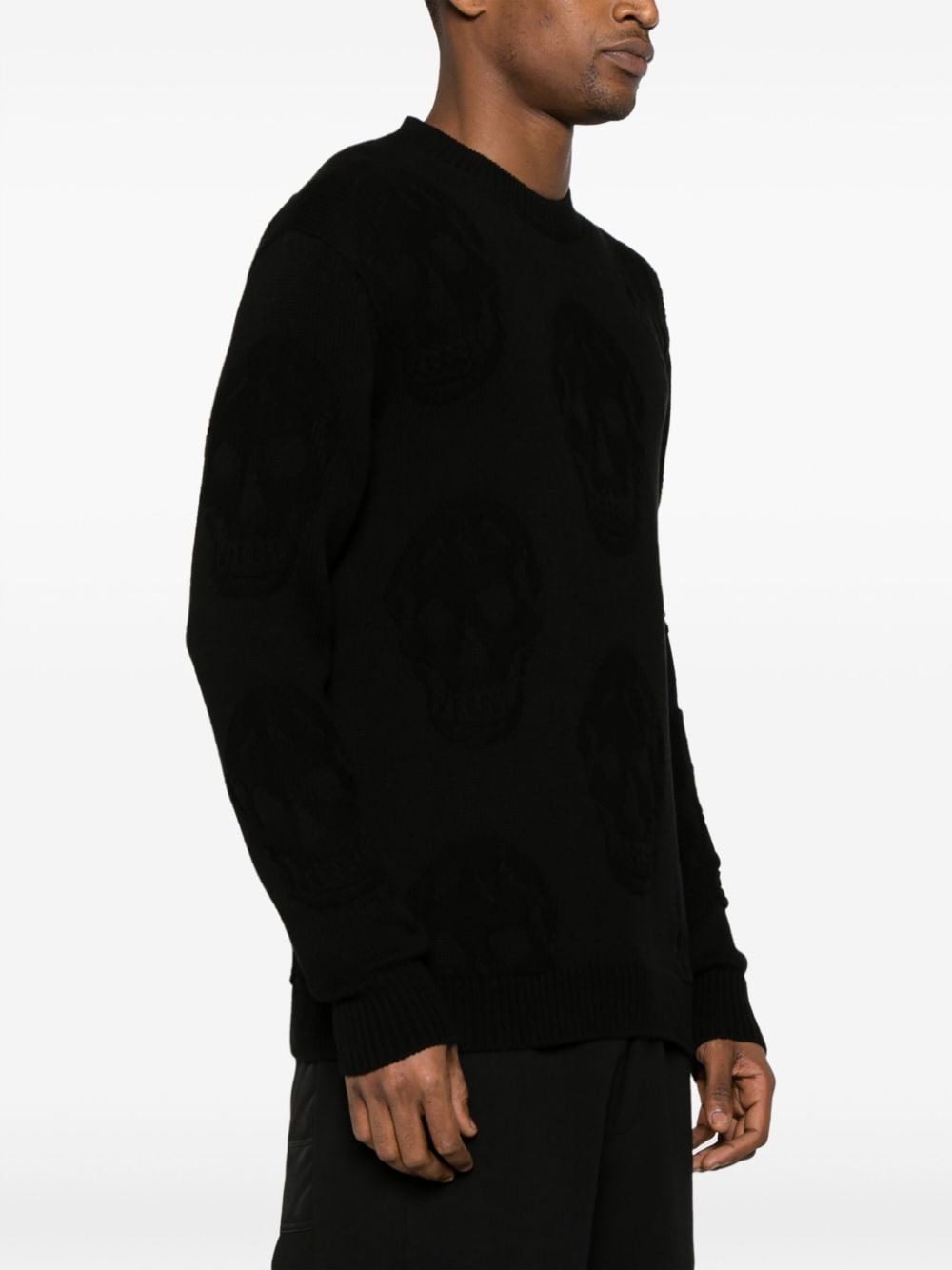 Alexander McQueen Sweaters Black