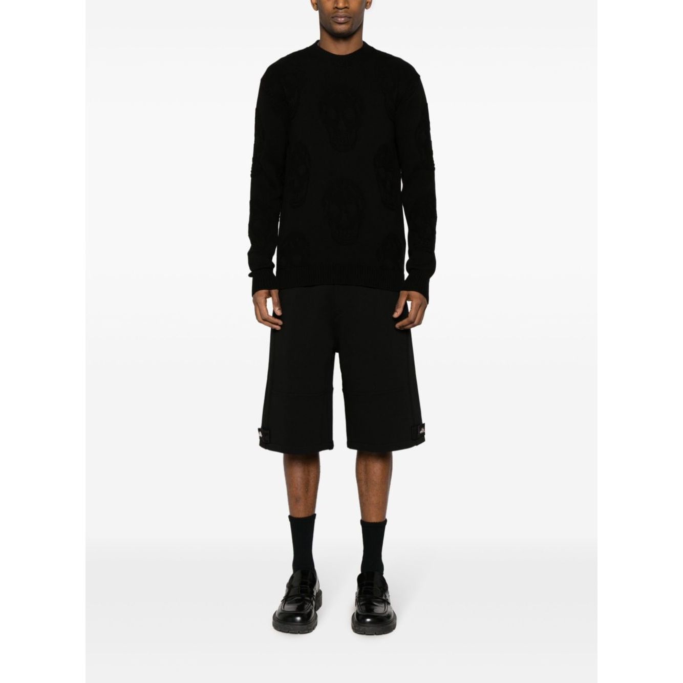 Alexander McQueen Sweaters Black