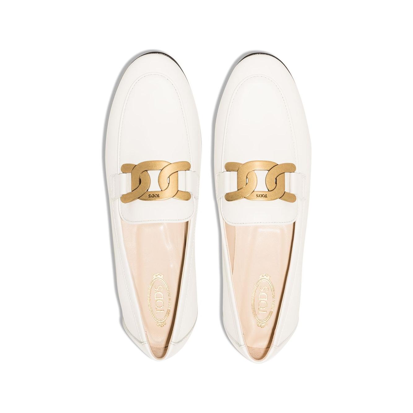 Tod's Flat shoes White Moccasins Tod'S