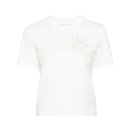 Palm Angels T-shirts and Polos White Topwear Palm Angels