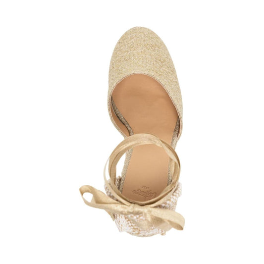 Castaner Flat shoes Golden Espadrilles Castaner