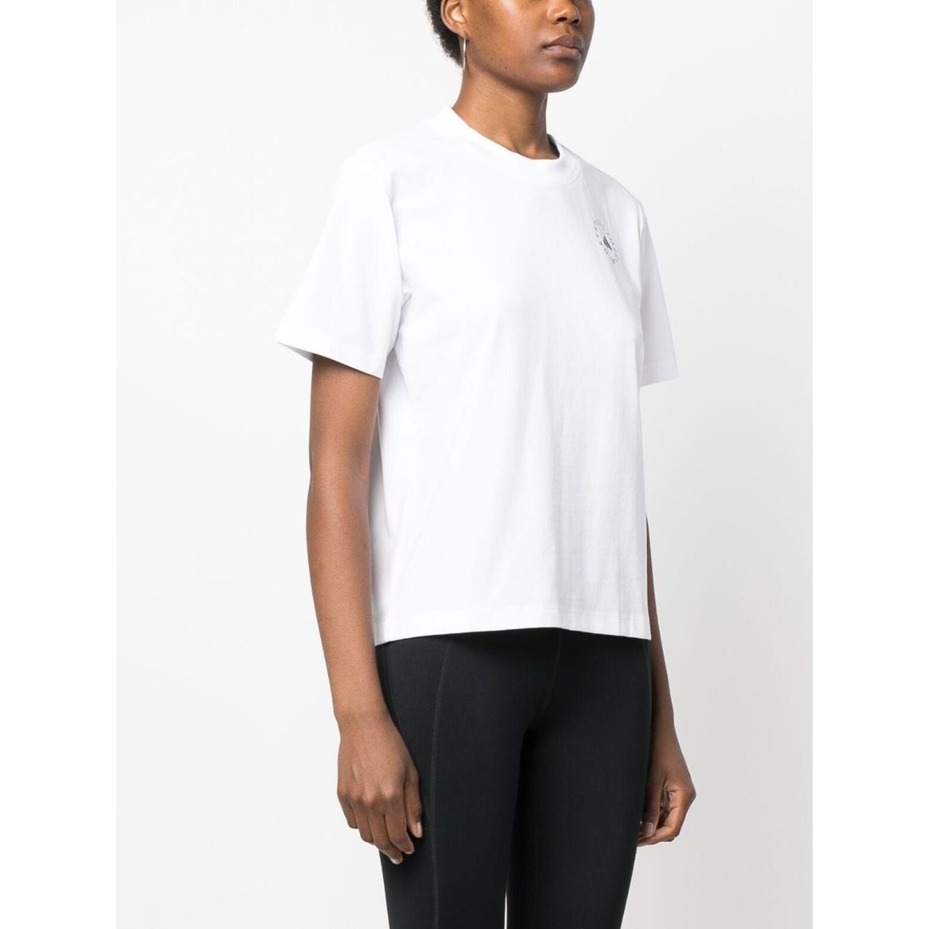 Adidas By Stella McCartney T-shirts and Polos White Topwear Adidas By Stella McCartney