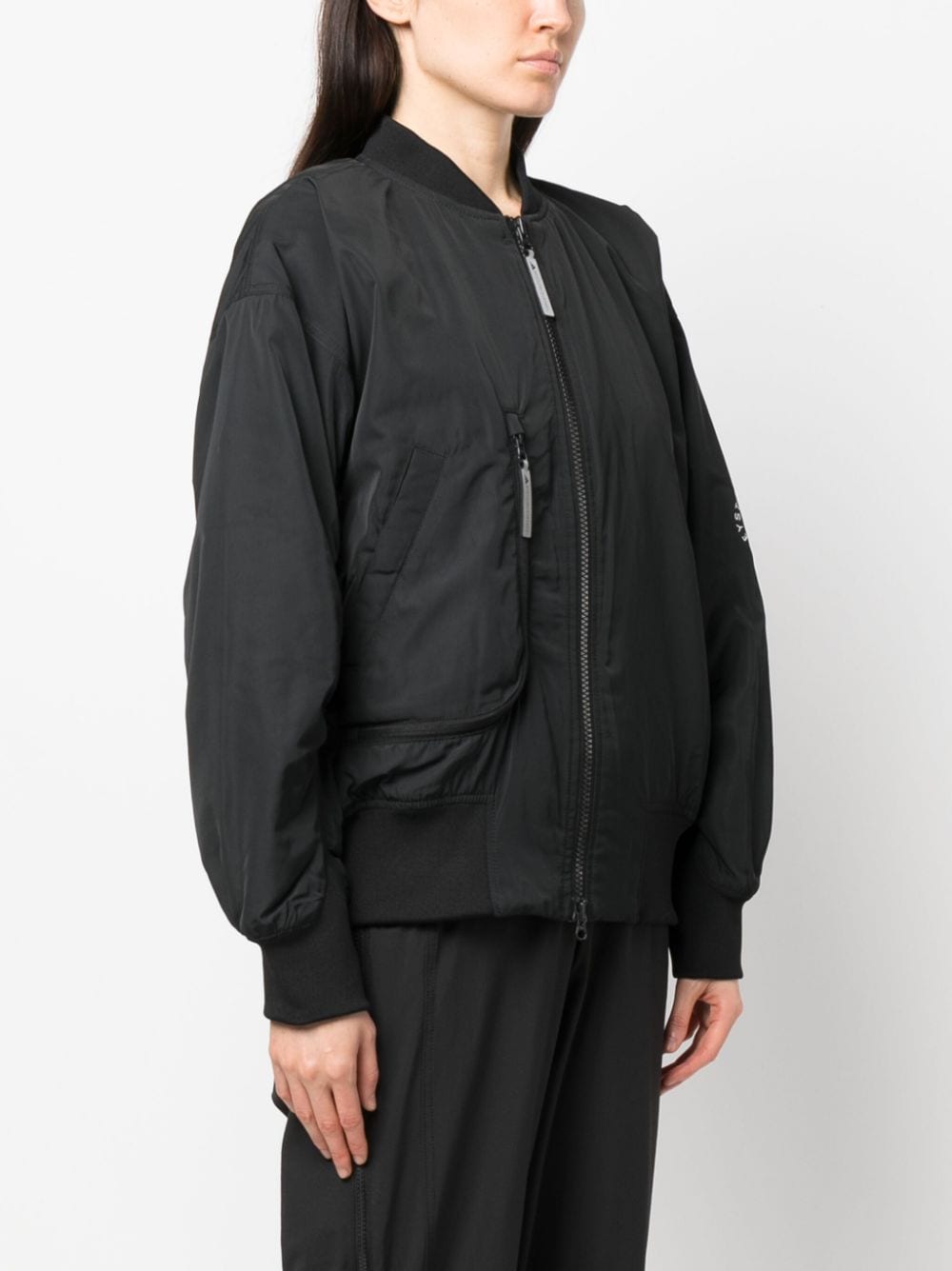 Adidas By Stella McCartney Coats Black Jackets Adidas By Stella McCartney