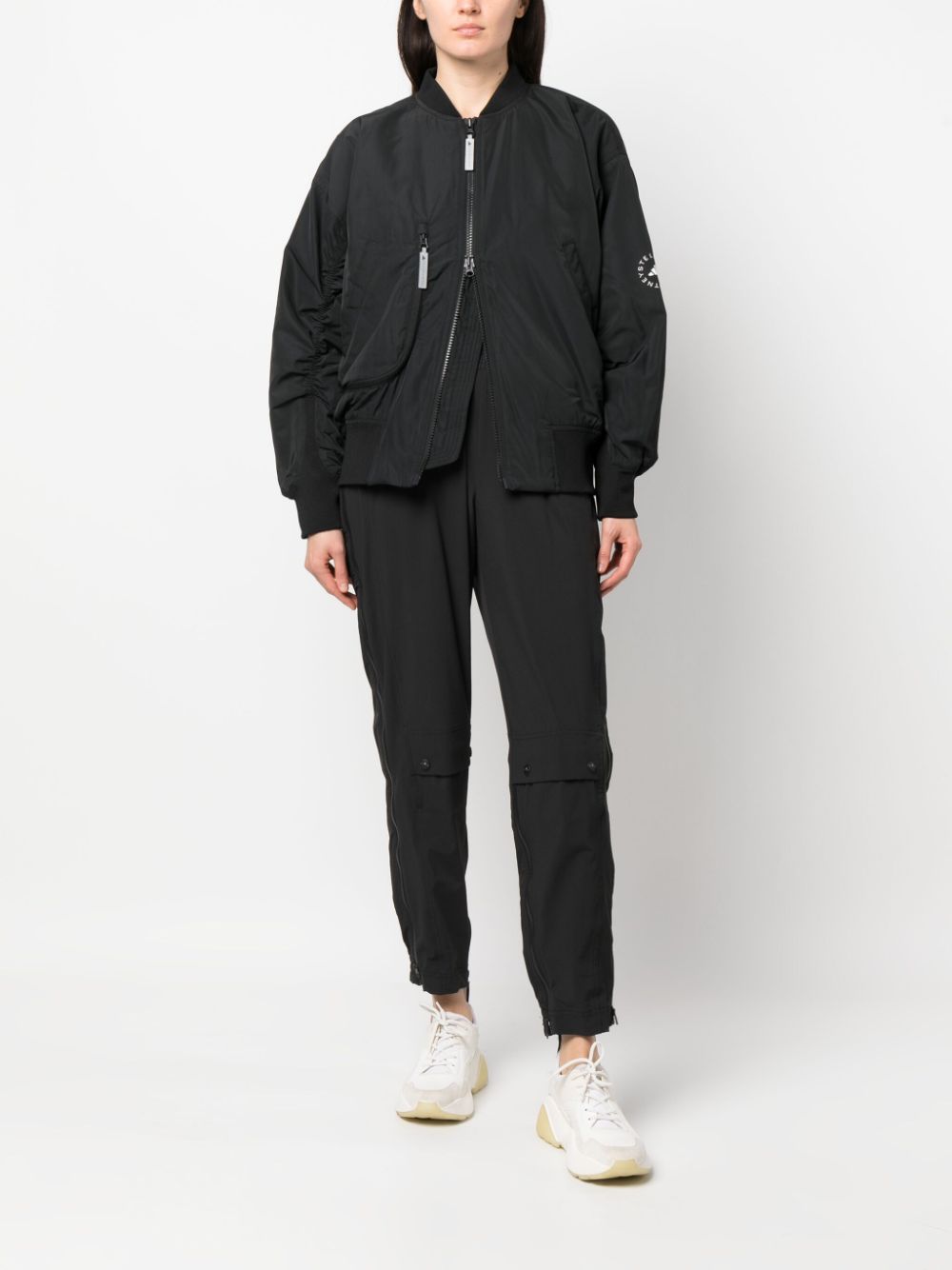 Adidas By Stella McCartney Coats Black Jackets Adidas By Stella McCartney