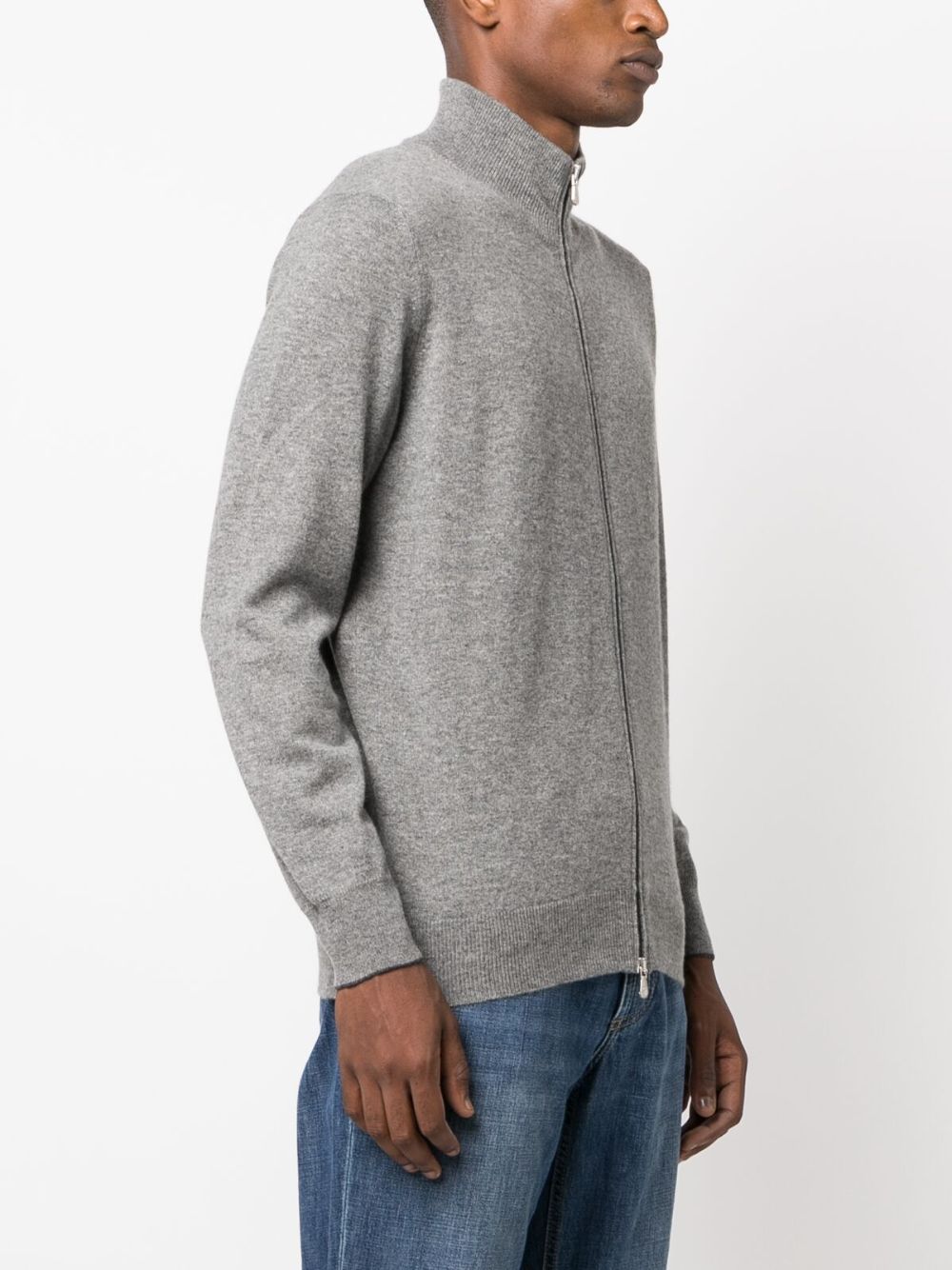 Brunello Cucinelli Sweaters Grey Topwear Brunello Cucinelli