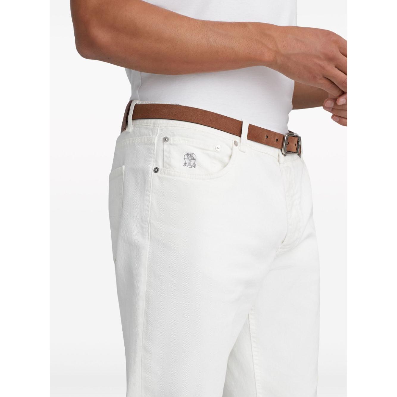 Brunello Cucinelli Jeans White