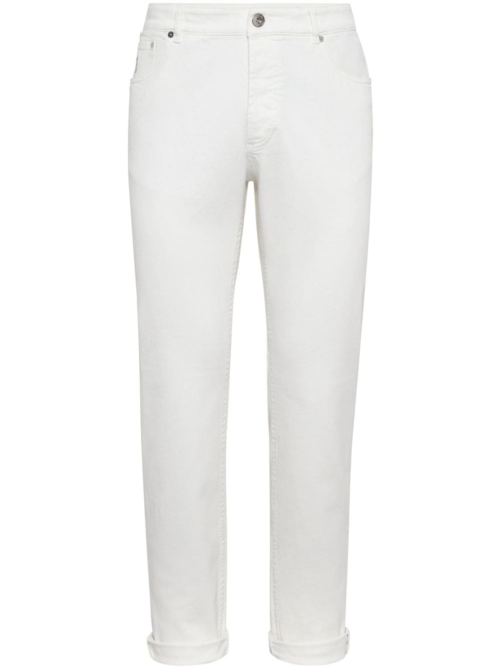 Brunello Cucinelli Jeans White