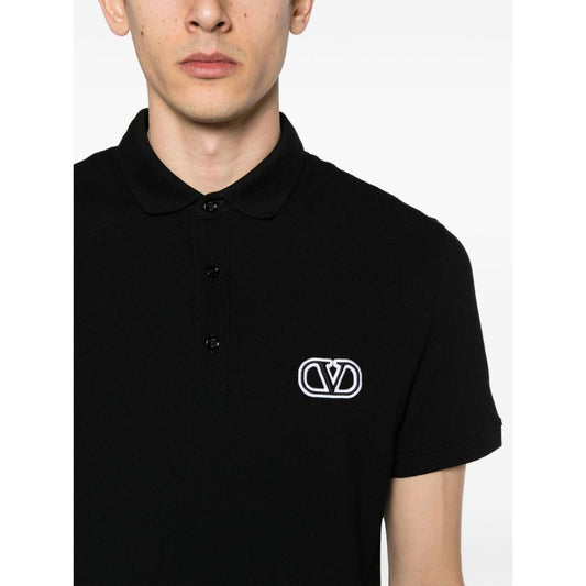 Valentino T-shirts and Polos Black