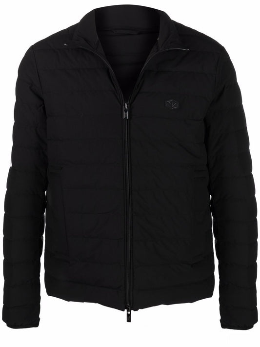 Emporio Armani Black feather down Coats Jackets Emporio Armani