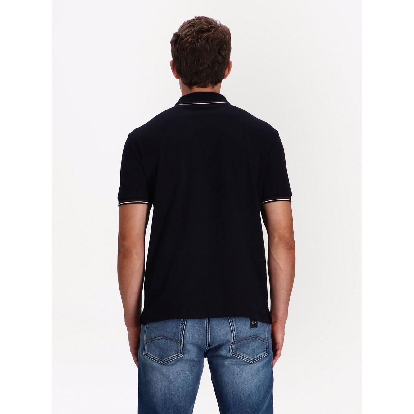 Emporio Armani T-shirts and Polos Blue Topwear Emporio Armani