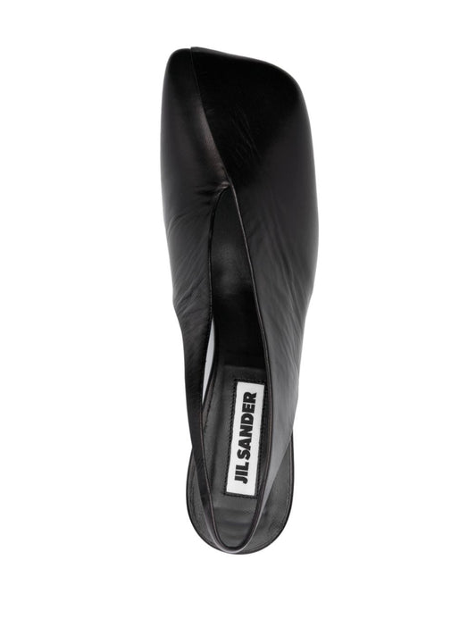 Jil Sander With Heel Black Medium Heel Jil Sander