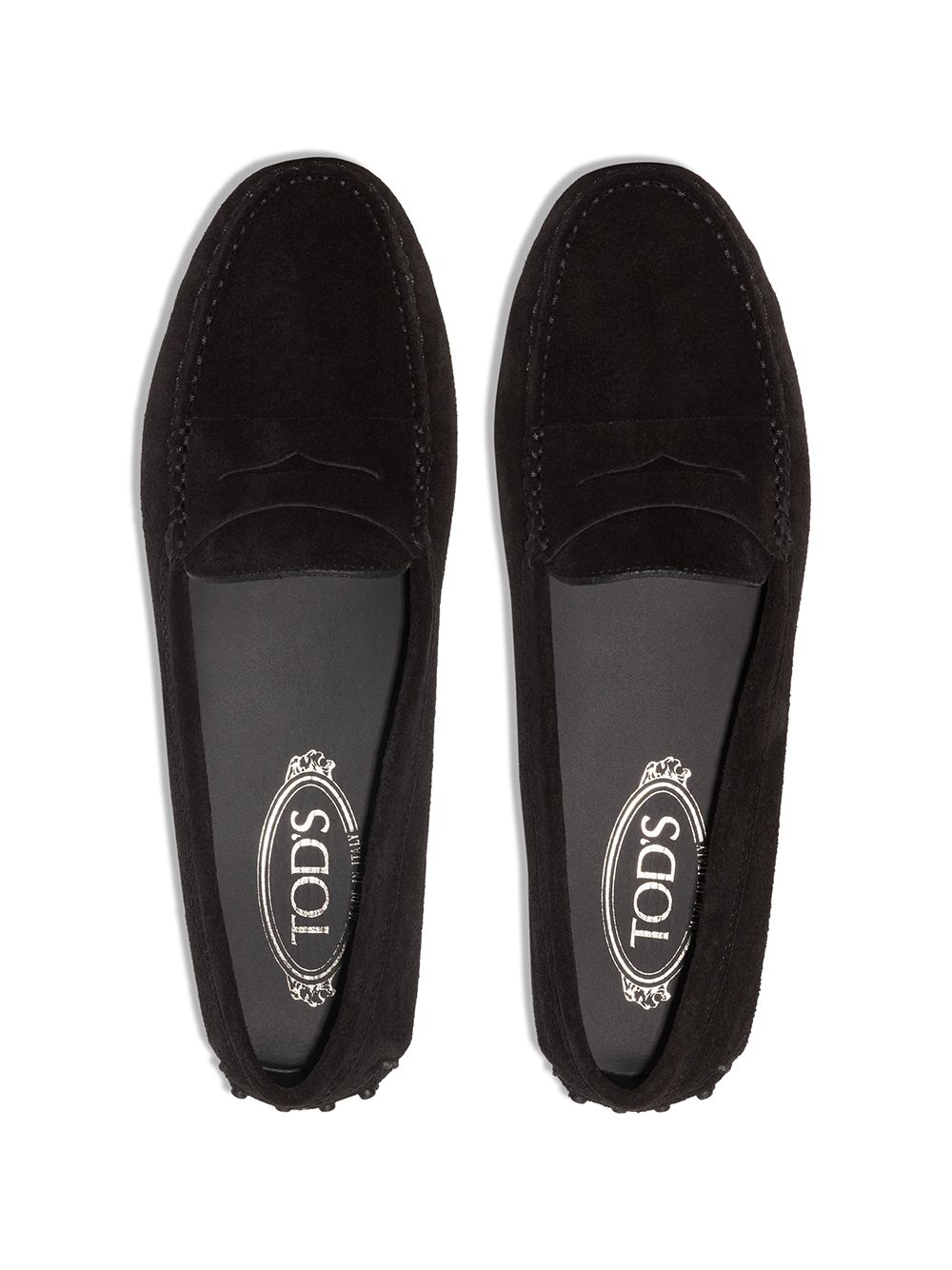 Tod's Flat shoes Black Moccasins Tod'S