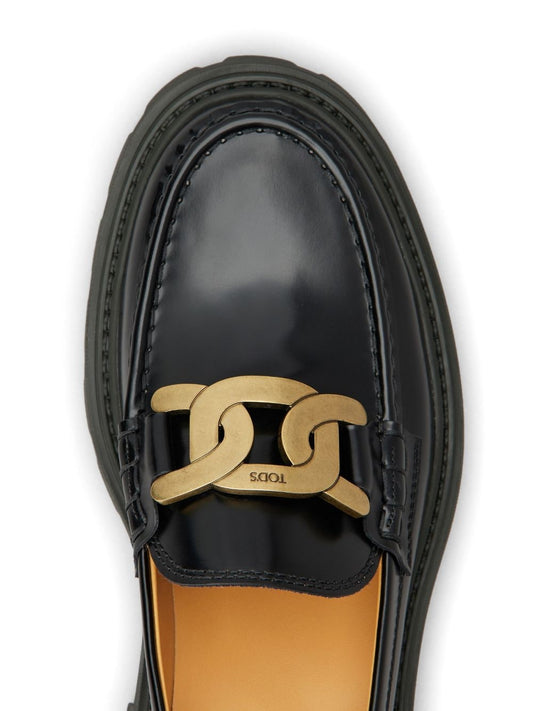 Tod's Flat shoes Black Moccasins Tod'S