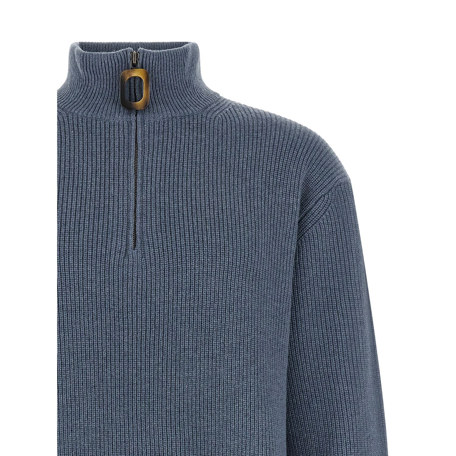 J.W.Anderson Blue Wool Cardigan