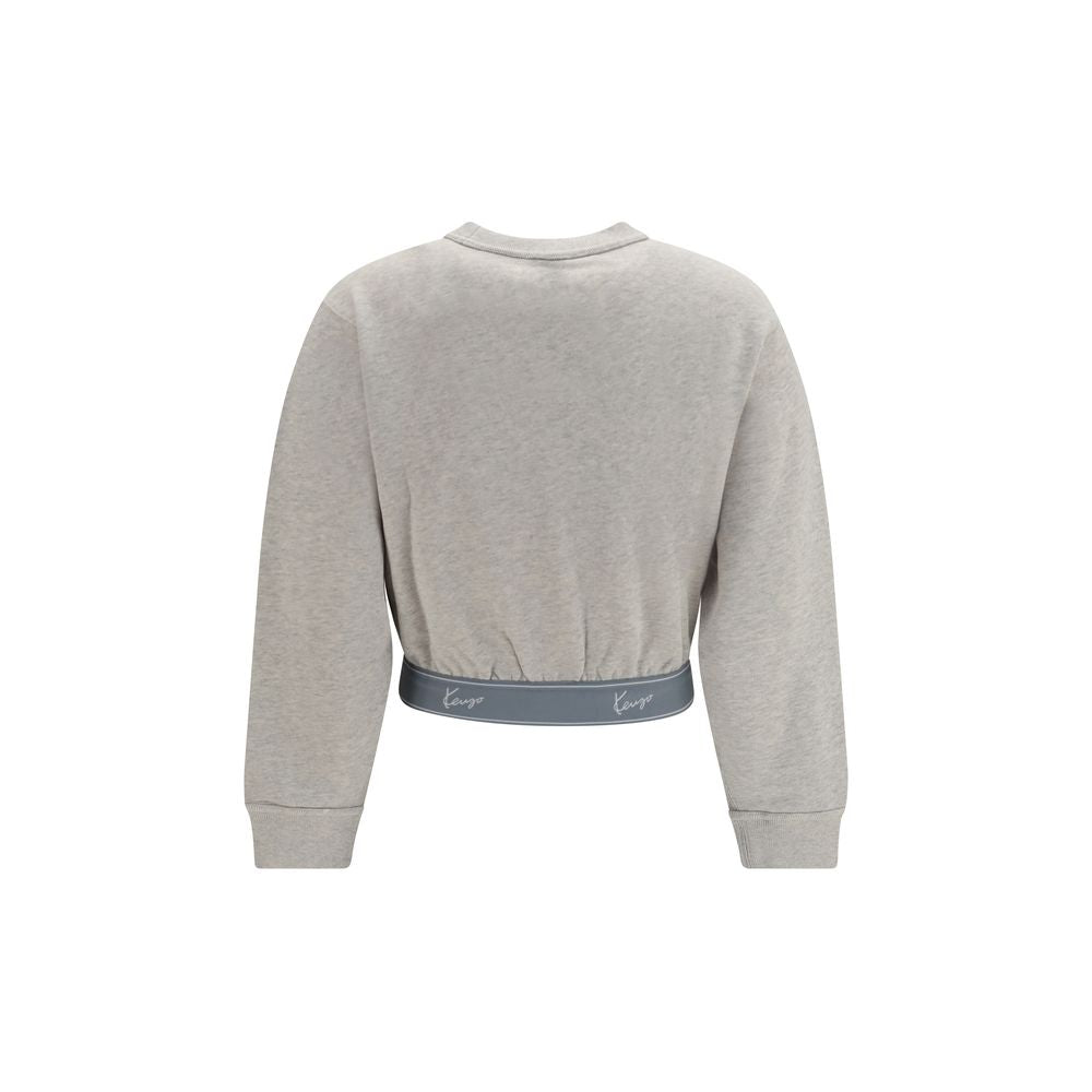 Kenzo Gray Cotton Sweatshirt