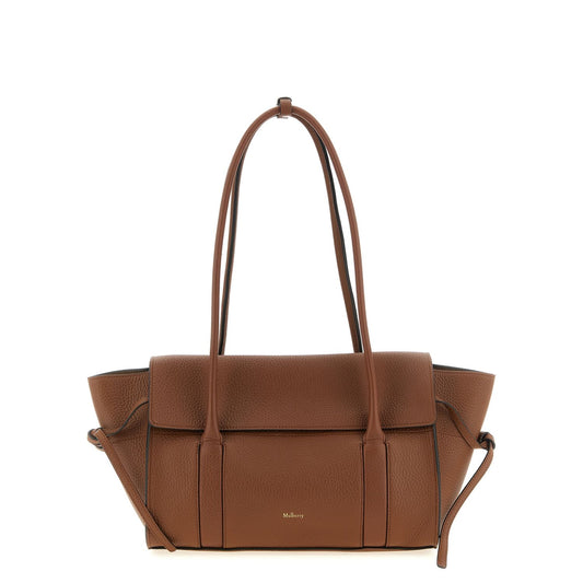 Mulberry Brown Calfskin Shoulder Bag