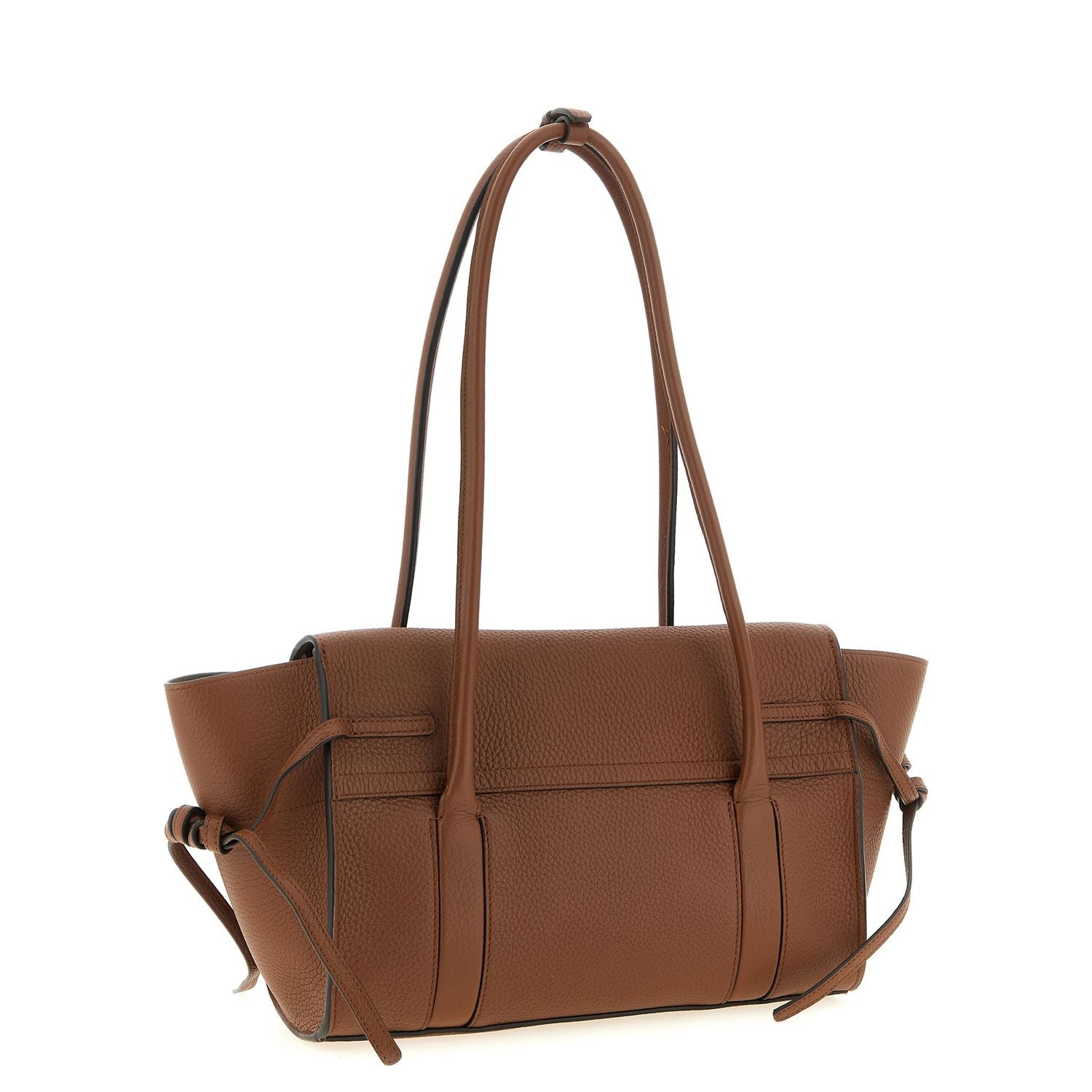 Mulberry Brown Calfskin Shoulder Bag