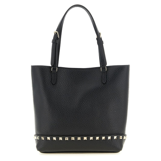 Valentino Garavani Black Calfskin Shoulder Bag