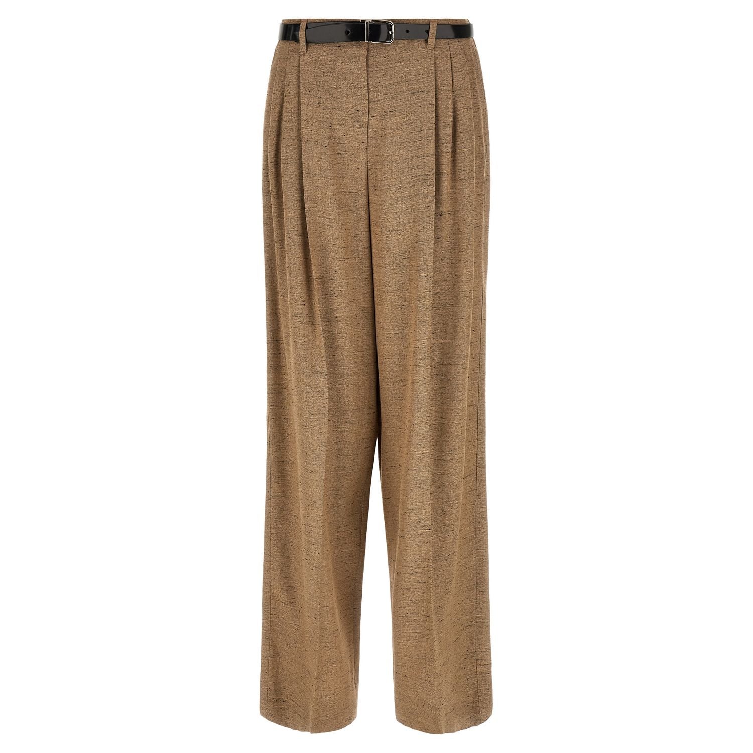 Dolce & Gabbana Beige Viscose Casual Pants