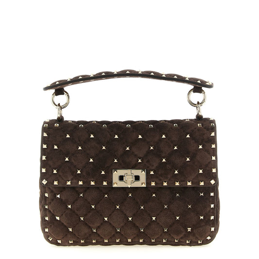 Valentino Garavani Brown Calfskin Crossbody Bag