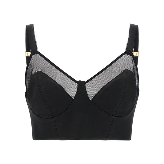 Elisabetta Franchi Black Virgin Wool Tank Tops